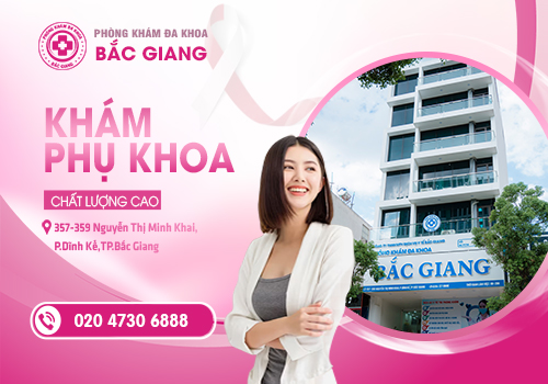 Phòng khám phụ khoa chính quy uy tín Top đầu tại Bắc Giang