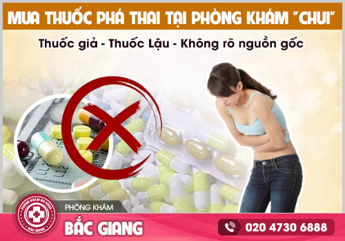 Uống thuốc phá thai ra máu ít có sao không?