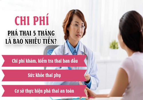 Chi phí phá thai 5 tháng - Thăm khám bình dân
