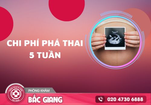 Chi phí phá thai 5 tuần bao nhiêu tiền?