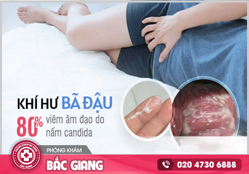 huyết trắng bã đậu