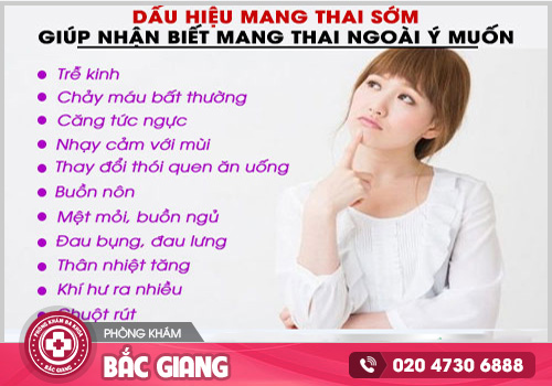 Dấu hiệu mang bầu chị em cần lưu ý để thăm khám và xử lý kịp thời