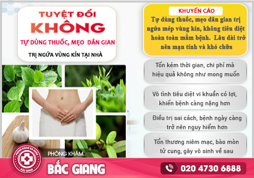 Trị ngứa vùng kín tại nhà có hiệu quả không?