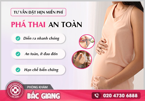 phá thai 6 tuần