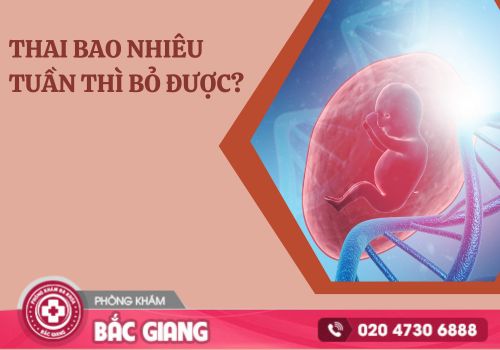 Thai bao nhiêu tuần thì bỏ được? Tư vấn phá thai ngoài ý muốn