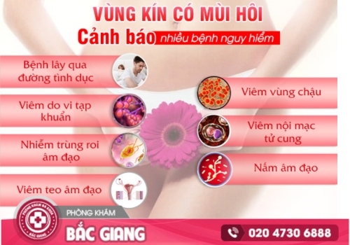 Những nguyên nhân khiến cô bé có mùi khó chịu