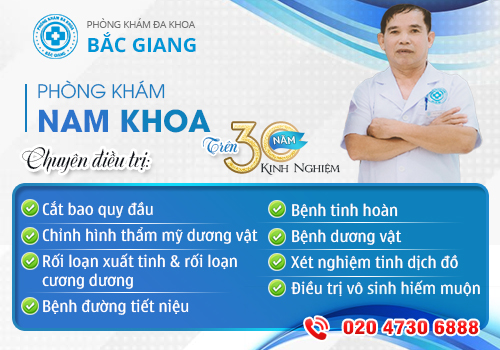 đau rát bộ phận sinh dục nam