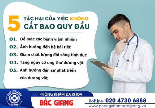 Cắt bao quy đầu và những điều cần biết
