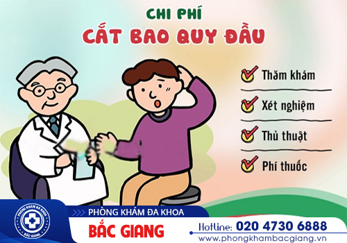 Cắt bao quy đầu giá bao nhiêu? Địa chỉ cắt bao quy đầu chi phí hợp lý ở Bắc Giang
