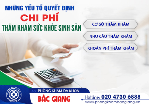 Quá trình và chi phí khám sức khoẻ sinh sản