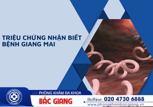 triệu chứng nhận biết bệnh giang mai