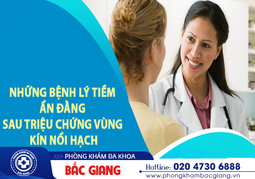 Vùng kín nổi hạch là bị làm sao? Có nguy hiểm không?